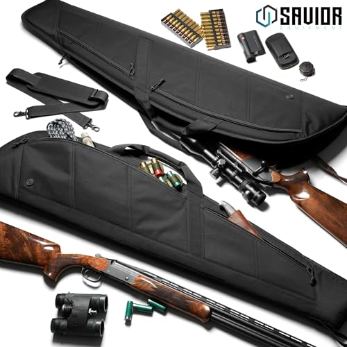 Savior Equipment Scout Deluxe Black 40-Inch Hunting Rifle & Shotgun Case