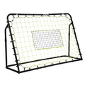 Franklin Sports 6' x 4' Soccer Rebounder - Adjustable Angles, All-Weather Net, Black