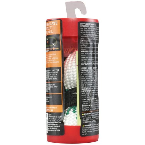 Hoppes Boresnake CLP Cleaning Kit for 12 Gauge Shotgun, Gun Snake for Gun Cleaning Kit (210012)