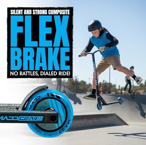 Madd Gear Pro Trick Stunt Scooter Blue for Kids Ages 8-12 - Lightweight & Durable MG3