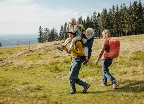 Deuter Kid Comfort Child Carrier Backpack for Hiking & Travel - Forest
