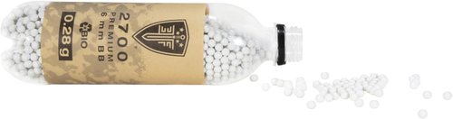 Elite Force Premium Biodegradable 6mm Airsoft BBs - .28 Gram, 2700 Count for Eco-Friendly Play