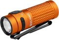 OLIGHT Baton4 Rechargeable EDC Flashlight - 1300 Lumens, IPX8 Waterproof, Multiple Modes | Compact Orange Design for Home & Camping