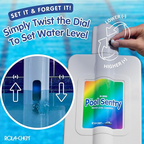 Automatic Pool Water Leveler - Inground & Above-Ground Pool Filler with Adjustable Float Valve