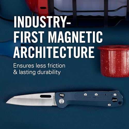 Leatherman Free K2X Folding Pocketknife with Serrated Blade - Silver