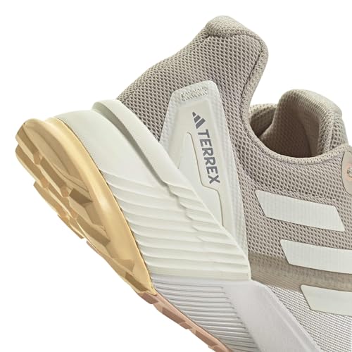 adidas Women's Terrex Soulstride Rain.rdy Trail Running Shoes - Wonder Alumina / Ice Tangerine / Blush Pink