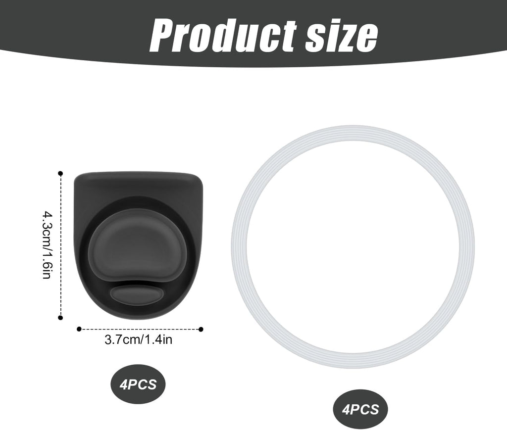 Owala | Water Bottle Seal Circles & Replacement Stoppers - BPA-Free Silicone Gaskets for 19oz-40oz Bottles