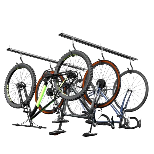 Ceiling Bike Rack for Garage Indoor Storage - Fixed Bracket by Ultrawall