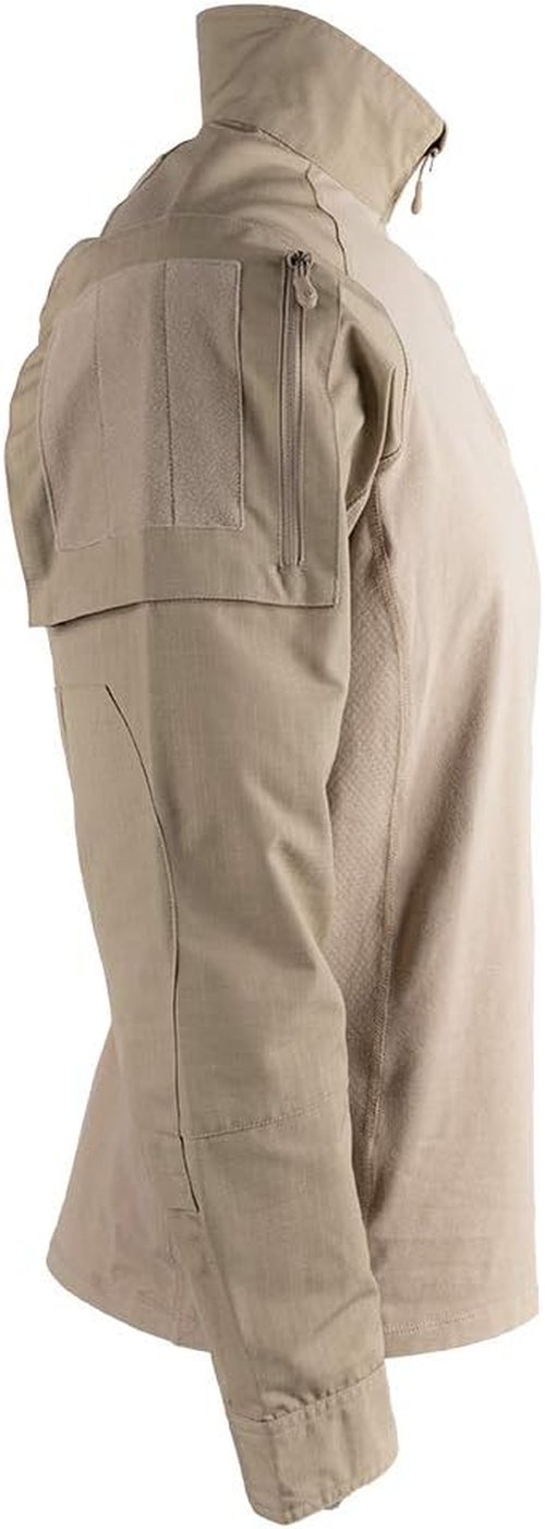 LA Police Gear Men's Combat Shirt - Lightweight Long Sleeve Tactical Uniform in Comfortable Fit
