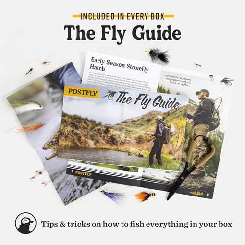 Fly Fishing Kit with Premium Trout Flies Rainbow Brown Brook Trout
