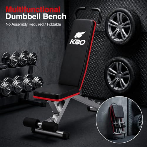 Adjustable Foldable Exercise Bench for Full-Body Home Workout – Hyperextension & Core Training