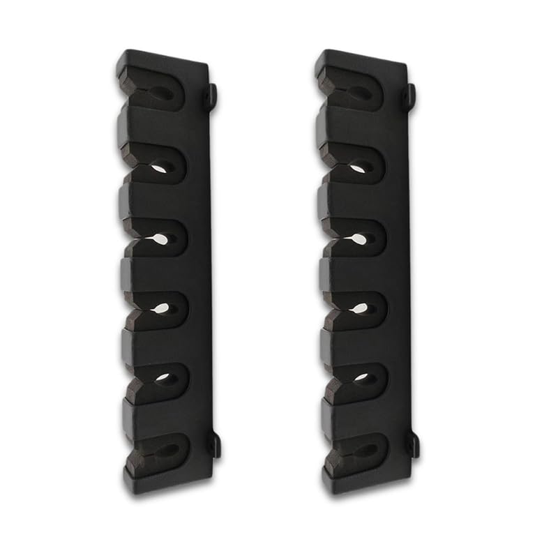 Wall Mount 6-Rod Fishing Rod Holder for Garage – Horizontal Storage Rack