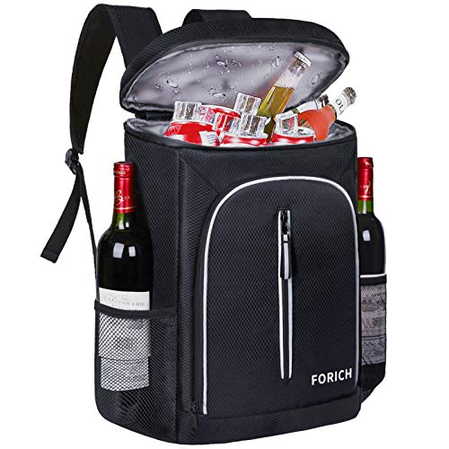 Insulated Waterproof Cooler Backpack with Leak Proof Interior 30L Portable Lunch Bag for Travel Camping Beach