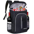 Insulated Waterproof Cooler Backpack with Leak Proof Interior 30L Portable Lunch Bag for Travel Camping Beach