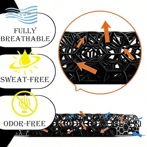 CZMYCBG Black Tactical Helmet Liner Nano Shock-Absorbing Breathable Padding