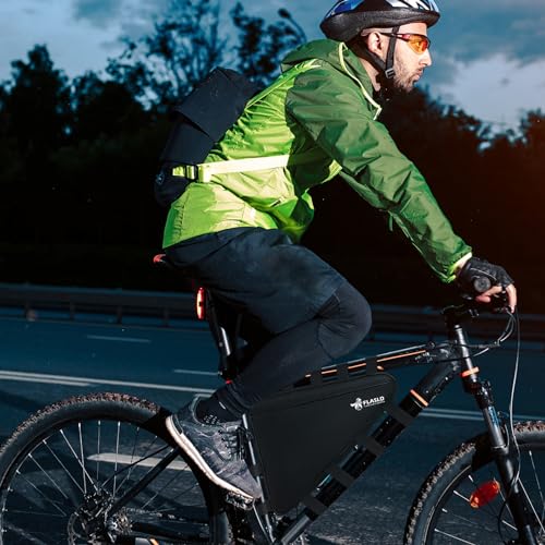 Fireproof Electric Scooter Battery Bag - 15x13x10 Inches Ebike Saddlebag