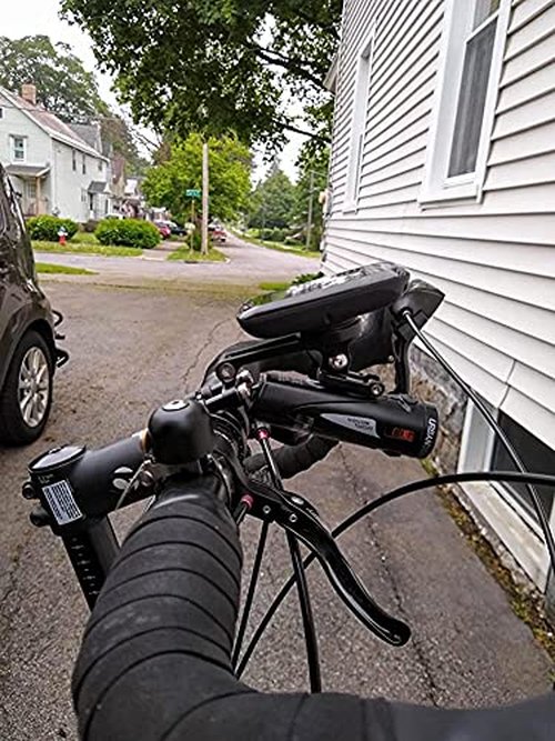 Dymoece Adjustable Out Front Bike Computer Combo Extended Mount for Garmin Edge Gopro 25 130 200 500 510 520 800 810 820 1000 1030