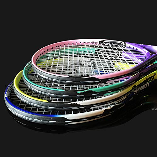 Senston 25 Inch Kids Tennis Racket with Cover - Pink, Junior Tennis Racket for Boys & Girls