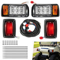 Golf Cart LED Light Kit for Club Car DS 1993-Up Headlights & Taillights - Factory Style