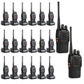 BAOFENG BF-888S 20 Pack Long Range Walkie Talkies with Earpieces for Team & Business