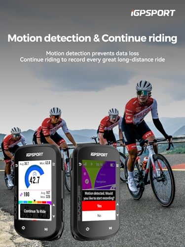iGPSPORT BSC200S GPS Bike Computer Bundle - Wireless Navigation, 2.4" Screen, Waterproof