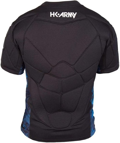 HK Army Crash Chest Protector - Lightweight High-Impact Safety Armor Vest for Paintball & Airsoft - Black, XS/S