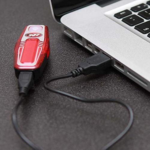 Bike Light Combo 650 Lumens Front & 110 Lumens Rear USB Rechargeable Waterproof