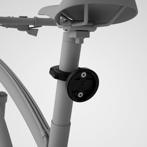 Bike Mount for Garmin Varia, Bicycle Seat Post Holder for Rearview Radar or Tail Light （ Suitable for 27.2mm and 30.9mm Seatpost ）