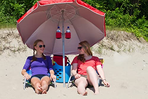 Wondershade Royal Blue Portable Sun Shade Umbrella with Tripod Base & Accessories