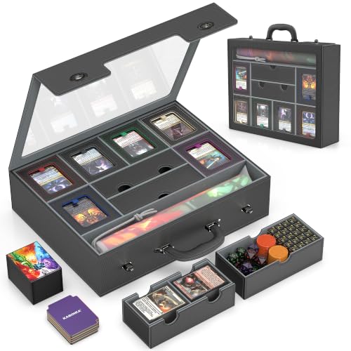 Multicolor Kabinka MTG Commander Deck Box - Modular 9-in-1 TCG Card Storage