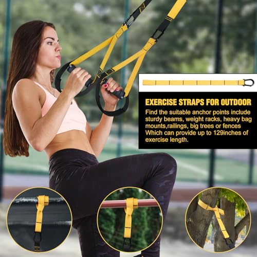 Home Resistance Training Kit with Handles, Door Anchor & Exercise Bands