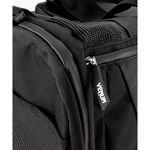 Venum Trainer Lite Evo Sports Bag Black/Black 63L Large Capacity, Ventilated, Adjustable Shoulder Strap