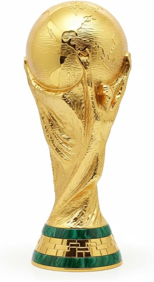 FIFA World Cup 2026 Edition 3D Replica Trophy - Premium Weighted Zinc Alloy - 4 Inch Desk Display
