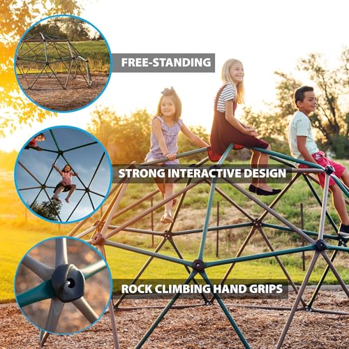 Lifetime Geometric Dome Climber Play Center - Outdoor Jungle Gym for Kids