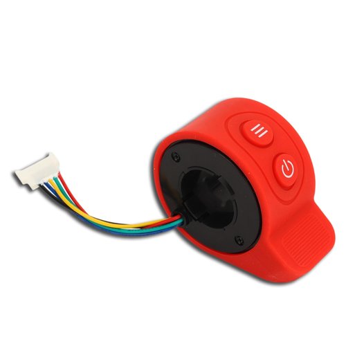 equlup Electric Scooter Thumb Throttle, High Responsive Brake Throttle ABS Electric Speed Control Finger Accelerator for X7 X8 Scooter