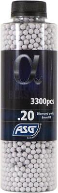 ASG Alpha Blaster Airsoft BBs - 3300 Count for Enhanced Accuracy and Performance