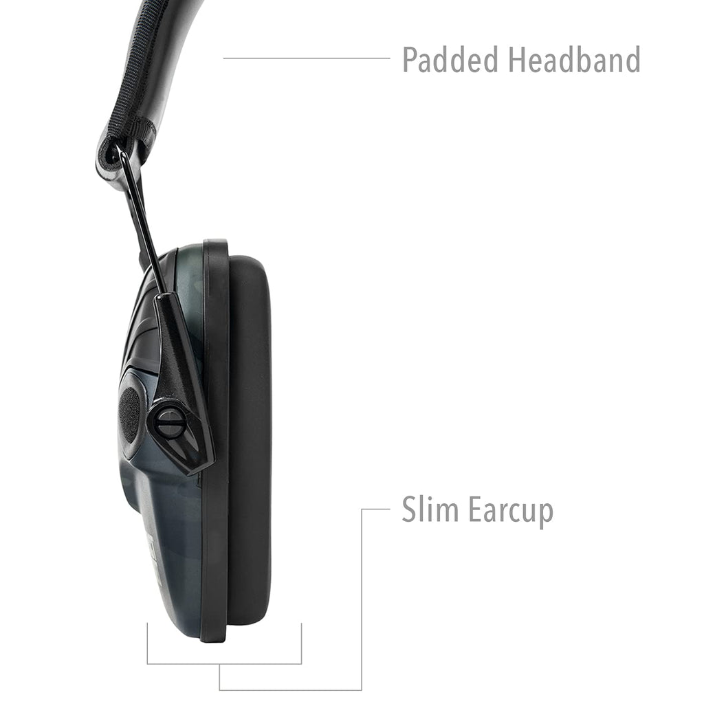 Howard Leight by Honeywell Impact Sport Sound Amplification Electronic Shooting Earmuff, MultiCam Black (R-02527)