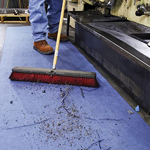 Pig Absorbent Adhesive-Backed Floor Mat Roll 32"W x 100' L Industrial Absorbent Mat