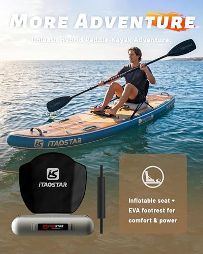 iTAOSTAR Wild-The Wild Flow, 11'x36, 12'6x33, 11'6x34, Paddle Board