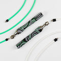 Crossrope Get Lean Weighted Jump Rope Set Medium 2023 Edition for Weight Loss & Fitness