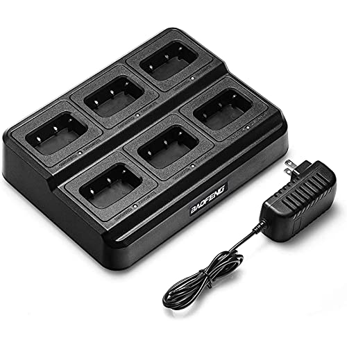 BAOFENG Walkie Talkies BF-88A 6-Pack License-Free Two-Way Radios with USB-C Charger