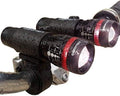 StellarLights - Solid Aircraft Aluminum Bike Light - Bright 240 Lumens LED Bicycle Headlight with Tail Light - Waterproof