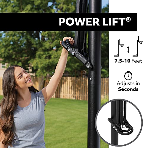 Lifetime Adjustable Portable Basketball Hoop System 54-Inch Polycarbonate Backboard