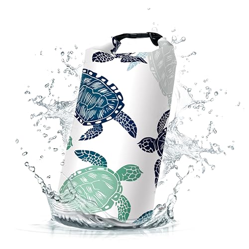 10L Waterproof Dry Bag Backpack Sea Turtle Roll Top for Kayaking Boating - Variation of THIS listing
