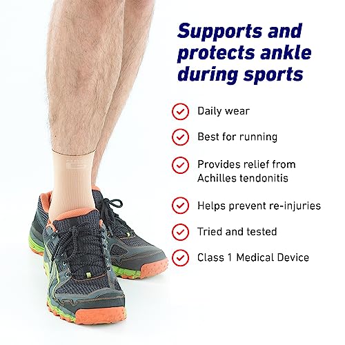 Neo-G Airflow Ankle Compression Sleeve Large Beige Sports Support