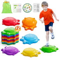12PCS Kids Non-Slip Balance Stepping Stones Set - Indoor Outdoor Play