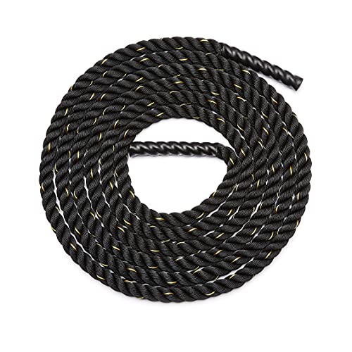 Amazon Basics 2 Inch x 30 Feet Battle Rope for Home Gym Workout, Exercise & Training Equipment