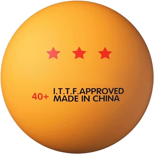 LIANXUE 10 Pcs Table Tennis Balls - 3-Star Competition Grade for Indoor/Outdoor Play