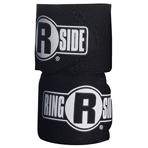 Ringside Pro Mexican Handwraps - Black / 1 (200-Inch, Elastic, Authentic)