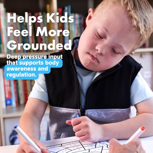 Harkla Kids Weighted Vest 8/10 - Sensory Support, Adjustable, Comfortable